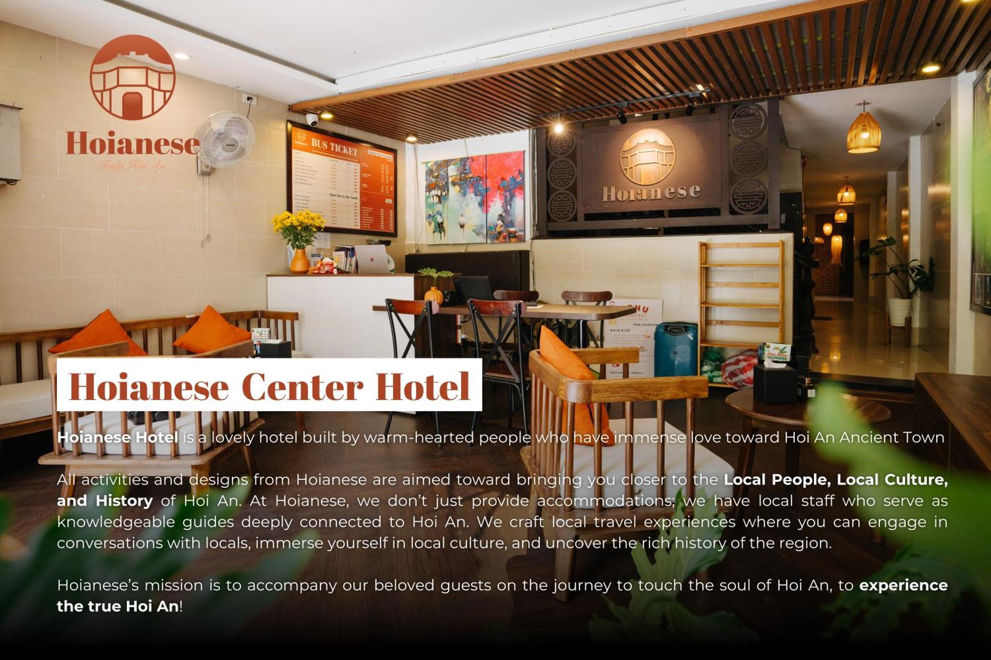 Hoianese Center Hotel - Truly Хойан Экстерьер фото